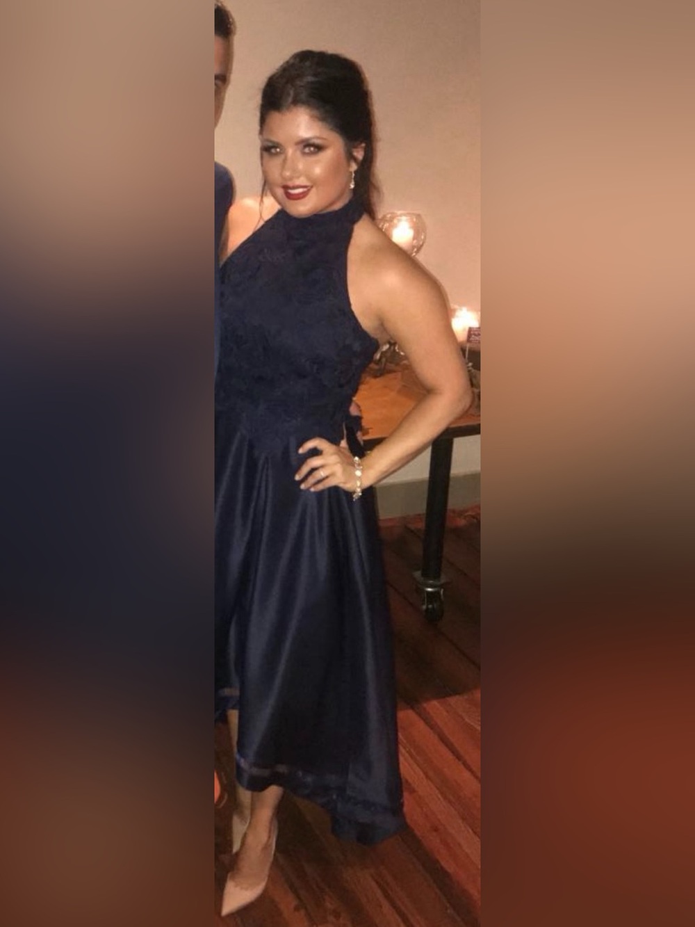 Nicole Miller gown